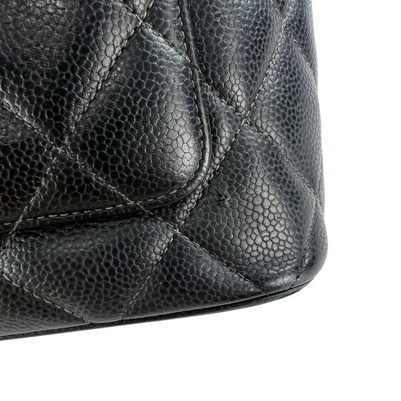 Chanel CC Caviar Leather Medallion Shoulder Bag - Picture 7 of 7